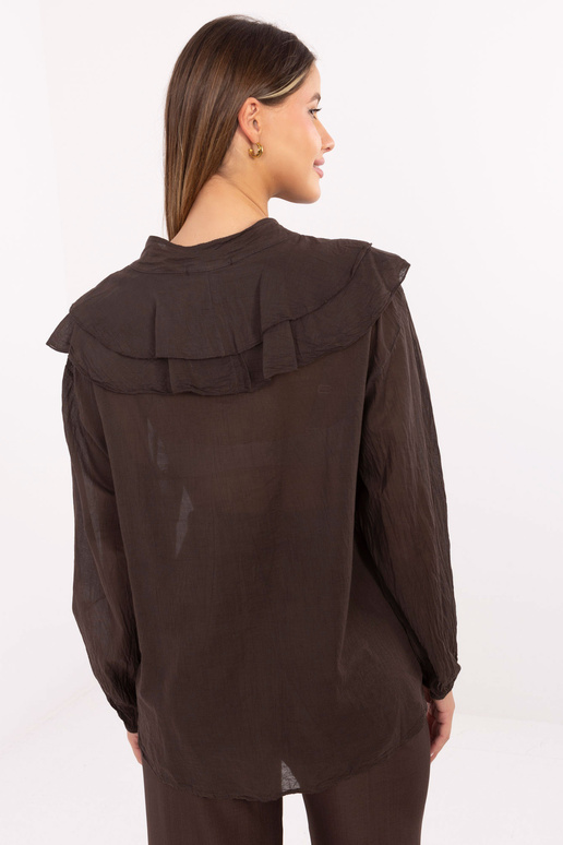 Blūze brūnā krāsā