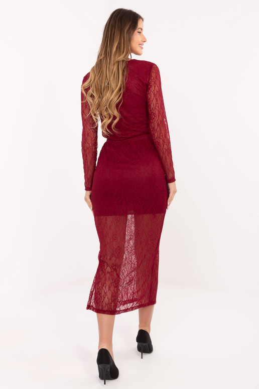 Svārki bordo krāsā