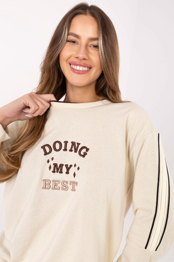 Džemperis RV gaiši smilškrāsas