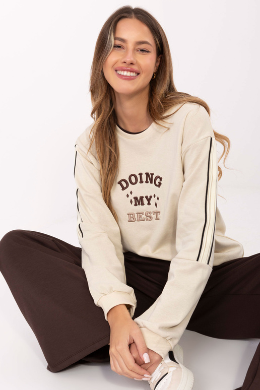 Džemperis RV gaiši smilškrāsas