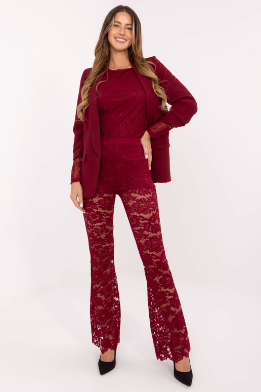 Bikses MI SP bordo krāsas