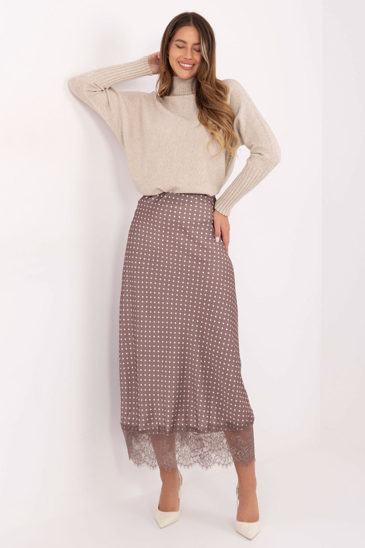 Svārki tumši smilškrāsas