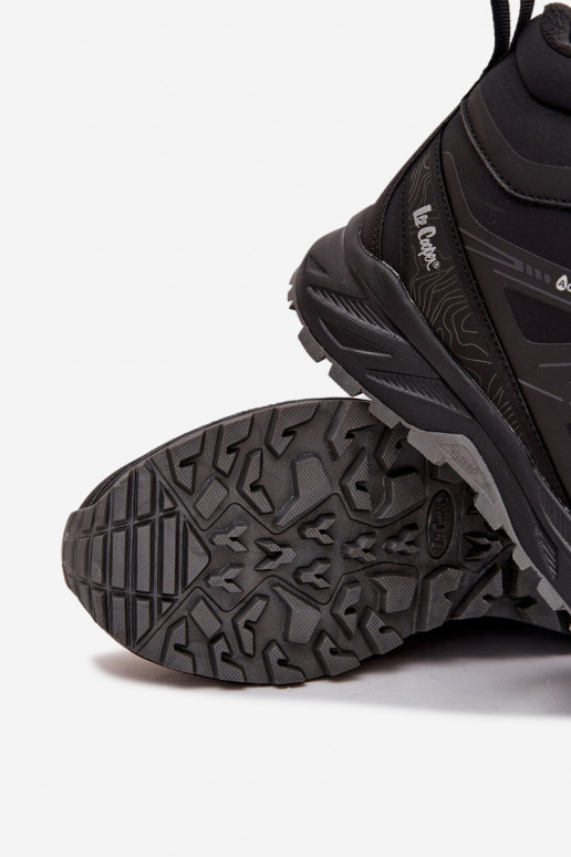 Siltināti pārgājienu zābaki  Lee Cooper LCJ-25-01-3711 Melns