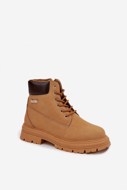 Siltie sieviešu pili stila zābaki brūnā krāsā Selinda