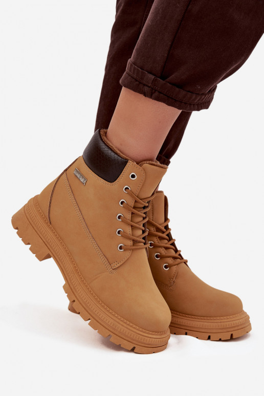 siltināti apavi   brūnas krāsas Selinda