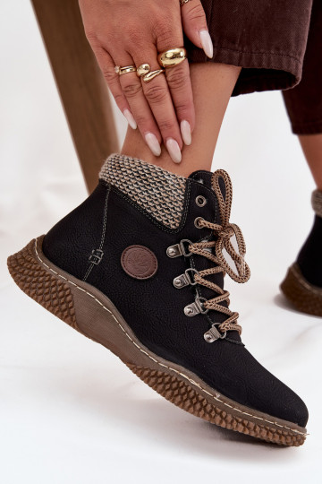 siltināti Sieviešu puszābaki apavi  Melns Zenaya