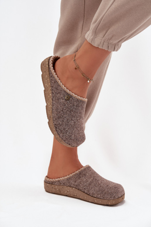 apavi mājas Čības  Inblu ED000031 smilšu krāsas apavi mājas Čības  Inblu ED000031 smilšu krāsas