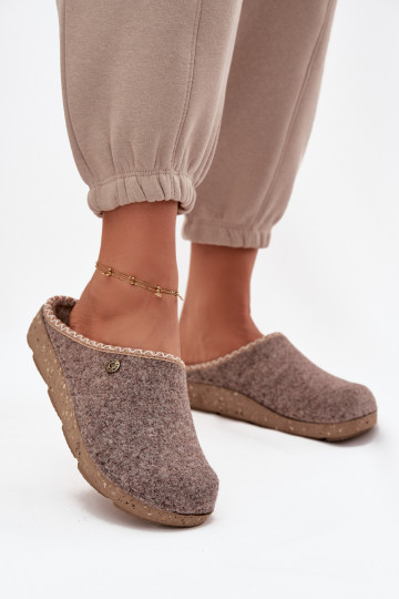 apavi mājas Čības  Inblu ED000031 smilšu krāsas 2