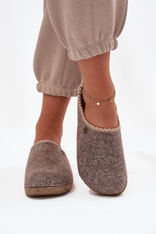 apavi mājas Čības  Inblu ED000031 smilšu krāsas apavi mājas Čības  Inblu ED000031 smilšu krāsas