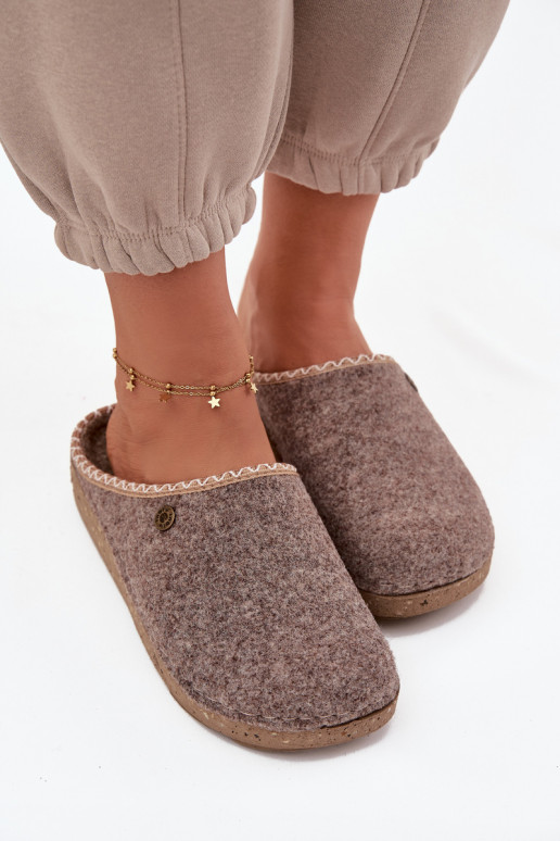 apavi mājas Čības  Inblu ED000031 smilšu krāsas apavi mājas Čības  Inblu ED000031 smilšu krāsas