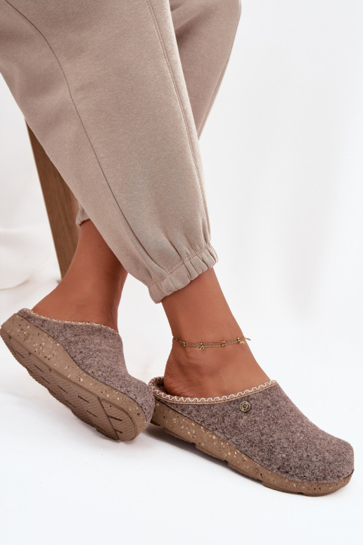 apavi mājas Čības  Inblu ED000031 smilšu krāsas apavi mājas Čības  Inblu ED000031 smilšu krāsas