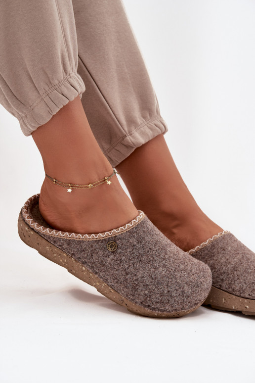 apavi mājas Čības  Inblu ED000031 smilšu krāsas apavi mājas Čības  Inblu ED000031 smilšu krāsas