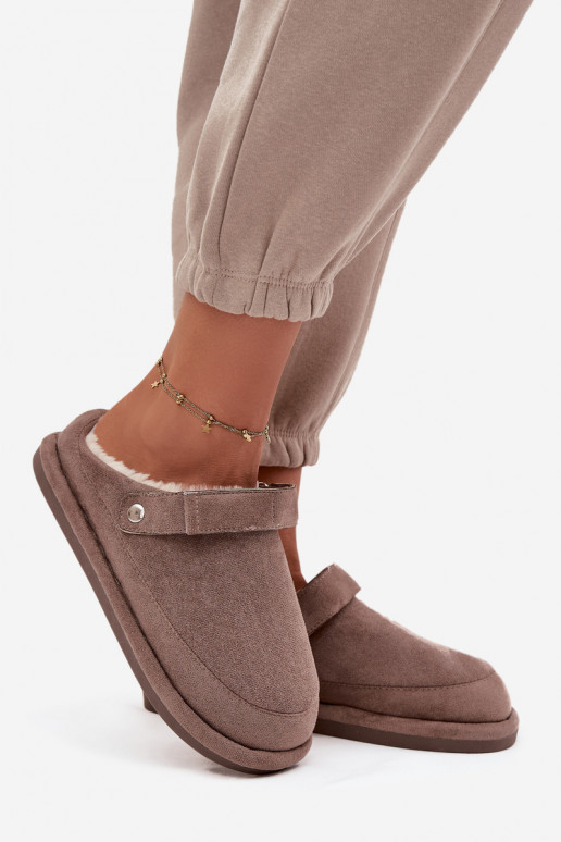 Čības Sieviešu ar siksniņām siltināti ar kažokādu smilšu krāsas Rilena Čības Sieviešu ar siksniņām siltināti ar kažokādu smilšu krāsas Rilena