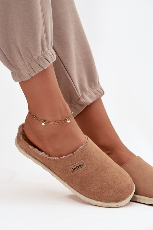 Čības  apavi mājas Inblu CS000045 Camel Čības  apavi mājas Inblu CS000045 Camel