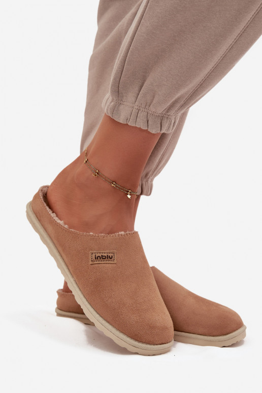 Čības  apavi mājas Inblu CS000045 Camel Čības  apavi mājas Inblu CS000045 Camel