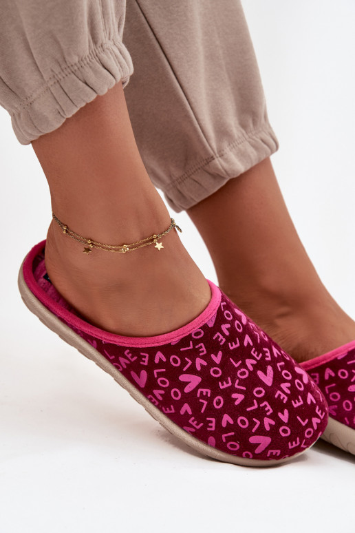 Čības  Love Inblu ET000032 Rozā krāsas Čības  Love Inblu ET000032 Rozā krāsas