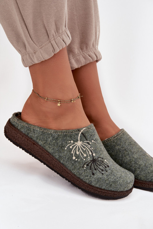 apavi mājas Čības Inblu NL000011 Zaļas krāsas  apavi mājas Čības Inblu NL000011 Zaļas krāsas