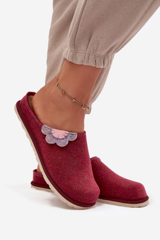 Čības   Inblu CS000043 bordo krāsas Čības   Inblu CS000043 bordo krāsas