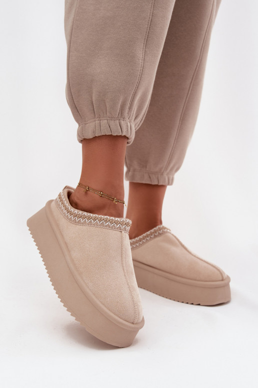 sniega apavi  Z Haftem Ziloņkaula krāsas Pristina