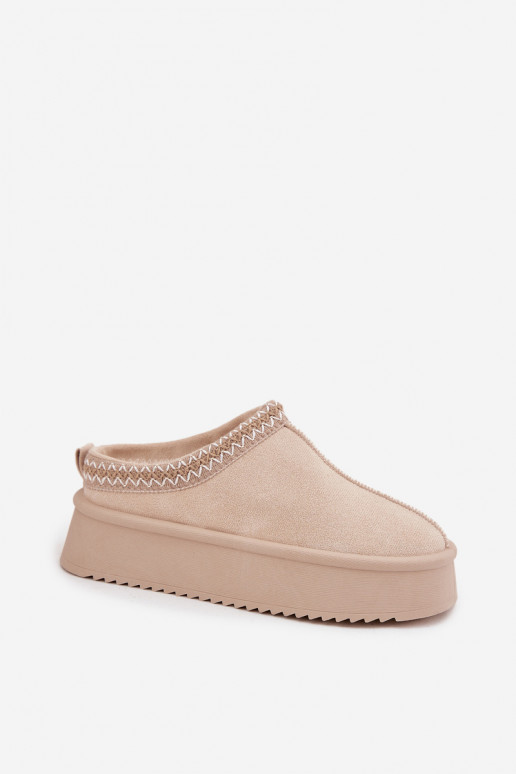 sniega apavi  Z Haftem Ziloņkaula krāsas Pristina