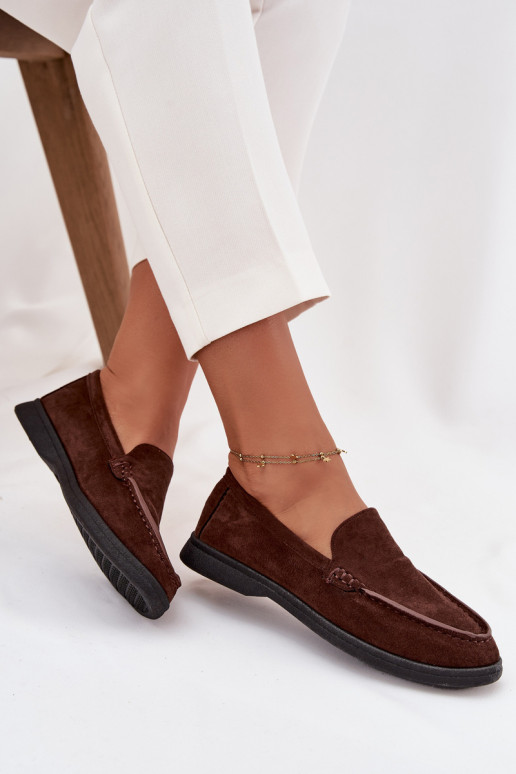 sieviešu mokasīni Z u Czekoladowe Tynara sieviešu mokasīni Z u Czekoladowe Tynara