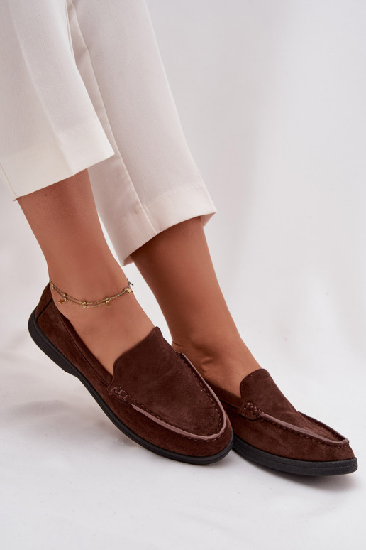 sieviešu mokasīni Z u Czekoladowe Tynara sieviešu mokasīni Z u Czekoladowe Tynara