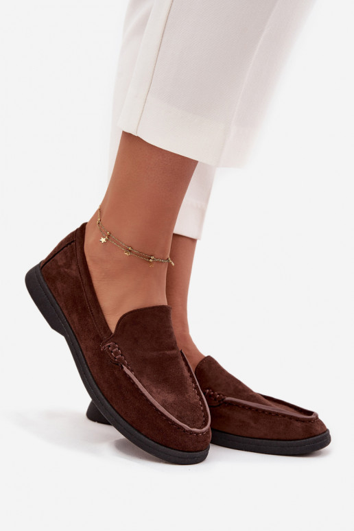 sieviešu mokasīni Z u Czekoladowe Tynara sieviešu mokasīni Z u Czekoladowe Tynara