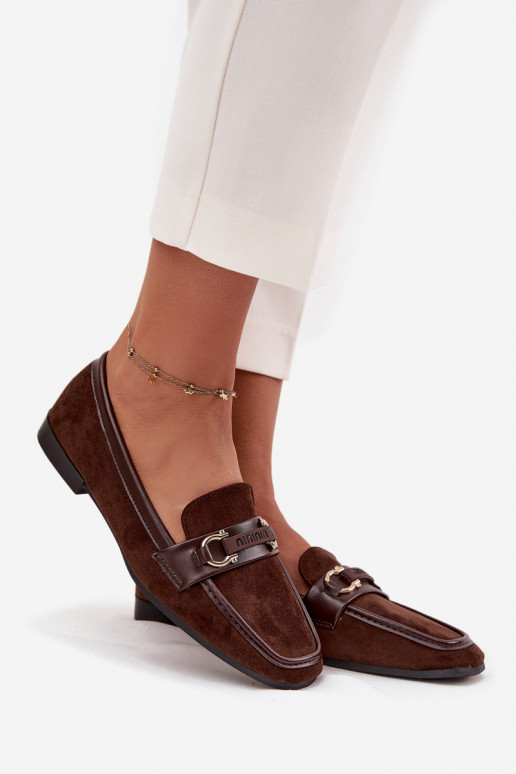 Mokasīni Mokasīni    Czekoladowe Evelora