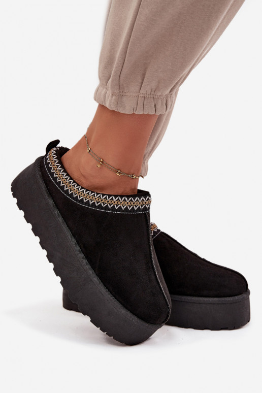 sniega apavi   Haftem Melns Jenira