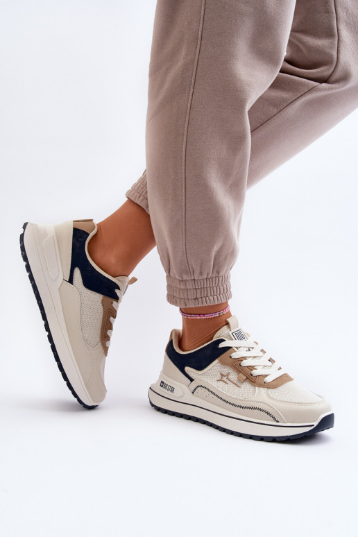  modeļa apavi  Big Star NN274A092 smilšu krāsas