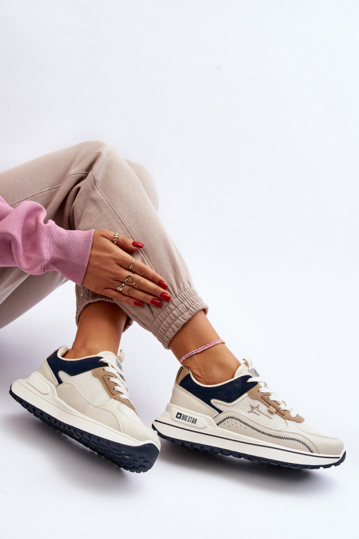  modeļa apavi  Big Star NN274A092 smilšu krāsas