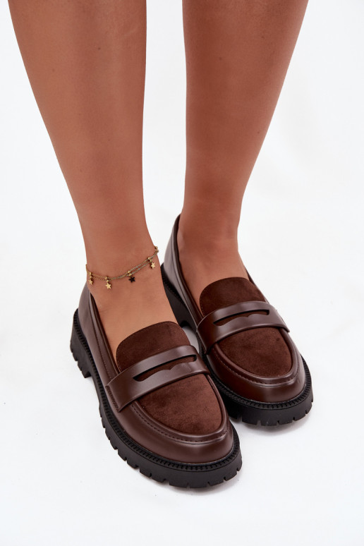 sieviešu mokasīni no eko ādas CzekoladoIne Cailen sieviešu mokasīni no eko ādas CzekoladoIne Cailen