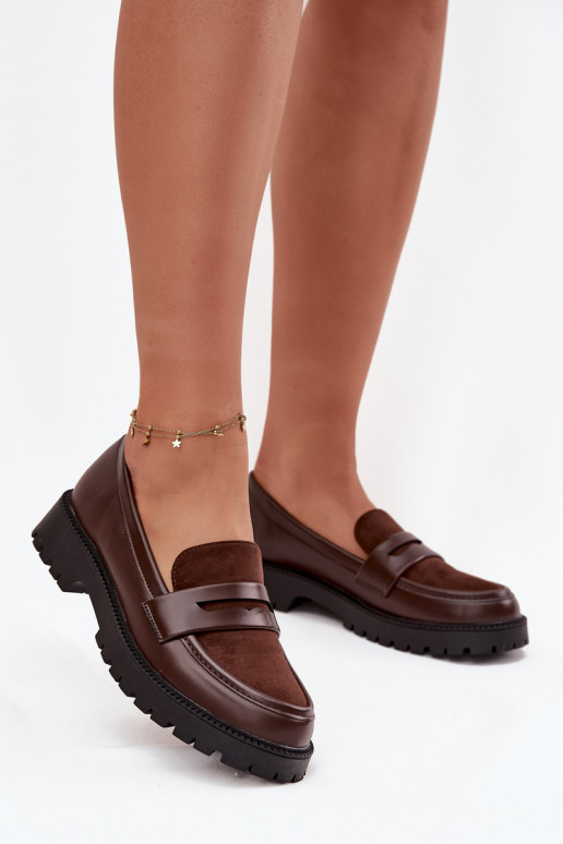 sieviešu mokasīni no eko ādas CzekoladoIne Cailen sieviešu mokasīni no eko ādas CzekoladoIne Cailen
