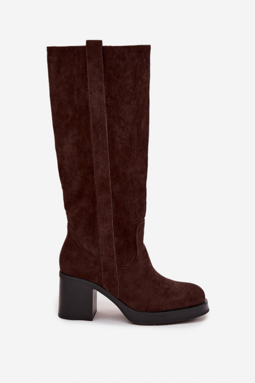 Sieviešu garie zābaki Uz masīva pola CzekoladoIne Sanelle