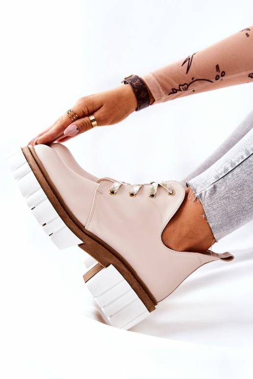 Sieviešu puszābaki Cut Out šņorējami... Sieviešu puszābaki Cut Out šņorējami...