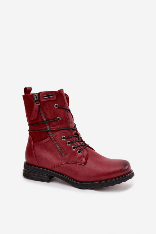 Stilīgi apavi bordo krāsas Perfecto Stilīgi apavi bordo krāsas Perfecto