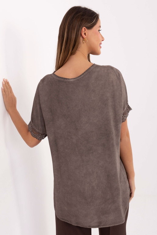 Blūze tumši smilšu krāsas