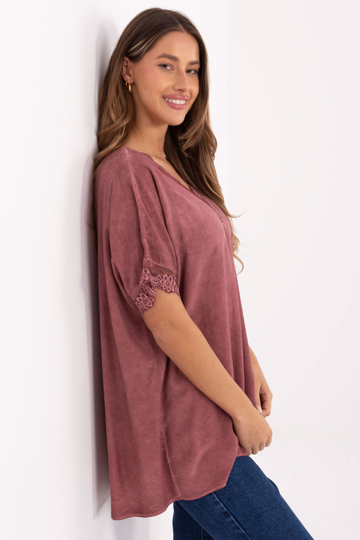 Tumši rozā blūze Tumši rozā blūze