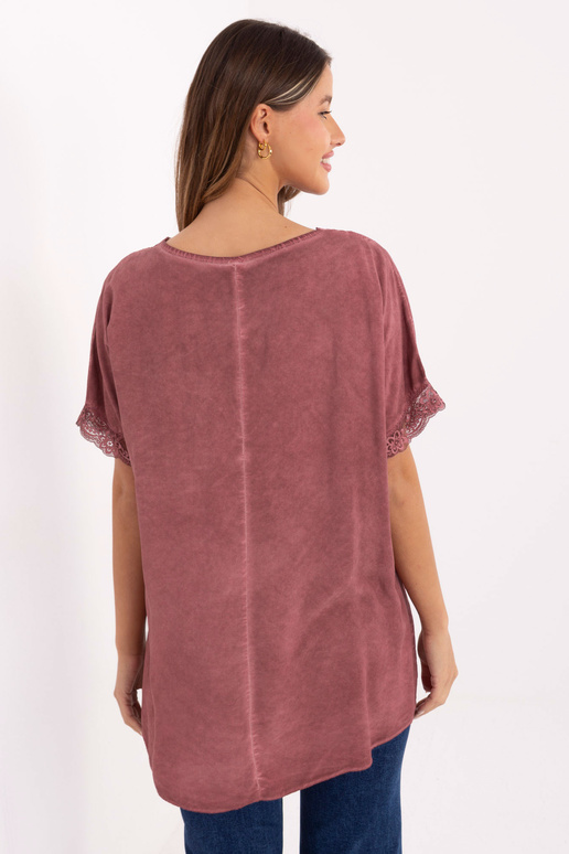 Tumši rozā blūze Tumši rozā blūze