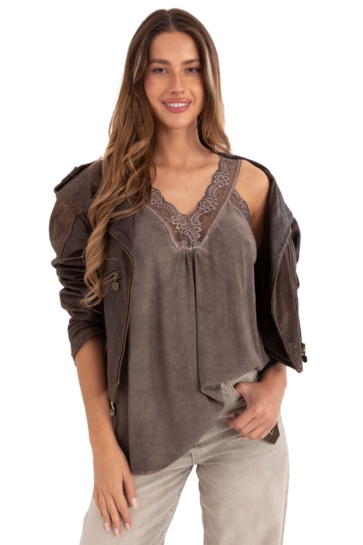 Tumši smilškrāsas MI TP tops