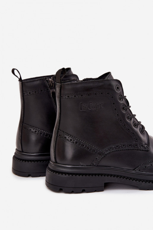 sieviešu zābaki  Lee Cooper LCJ-25-33-3961 Melns sieviešu zābaki  Lee Cooper LCJ-25-33-3961 Melns