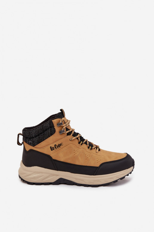 Vīriešu siltie pārgājienu zābaki Lee Cooper LCJ-25-01-3724M brūnā krāsā