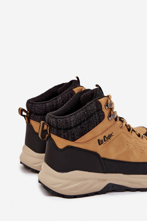 Vīriešu siltie pārgājienu zābaki Lee Cooper LCJ-25-01-3724M brūnā krāsā
