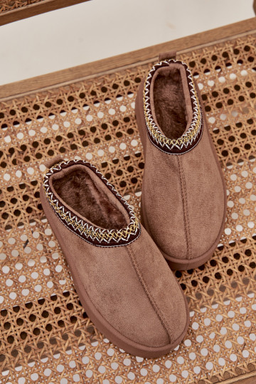 sniega apavi Bērnu apavi  Z Haftem ar platformu Haki krāsas Jolisse