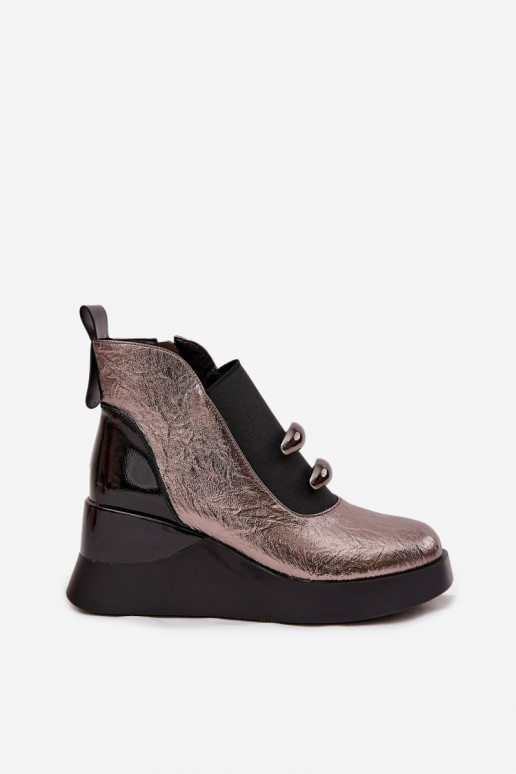 Sieviešu puszābaki  D&A MR52-106 Metallic Sieviešu puszābaki  D&A MR52-106 Metallic