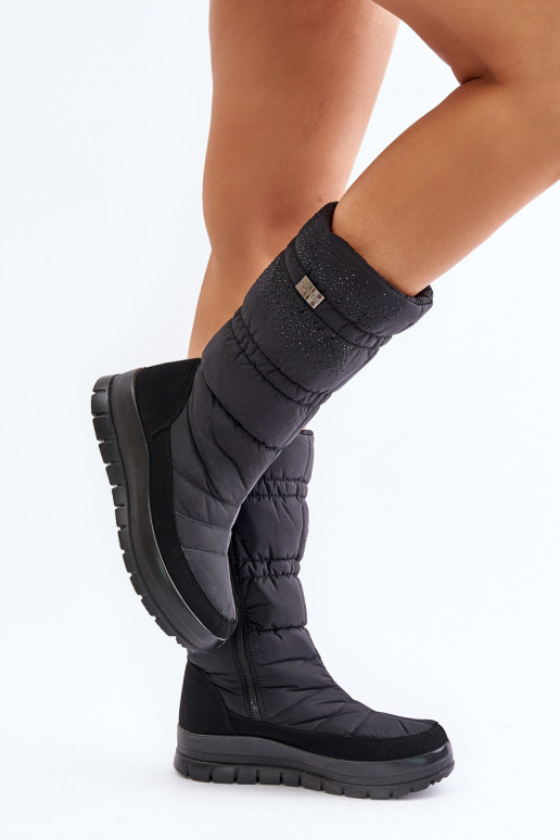 sniega apavi  Progress PROGJ-24-147 Melns  sniega apavi  Progress PROGJ-24-147 Melns