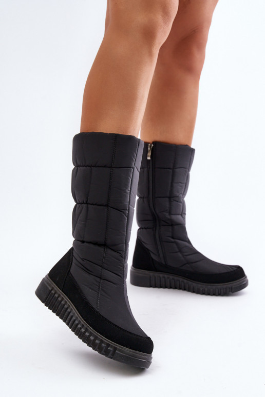 sniega apavi   Progress PROGJ-24-144 Melns sniega apavi   Progress PROGJ-24-144 Melns