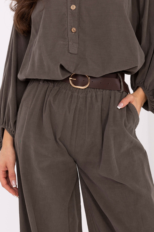 Tumši haki IT bikses