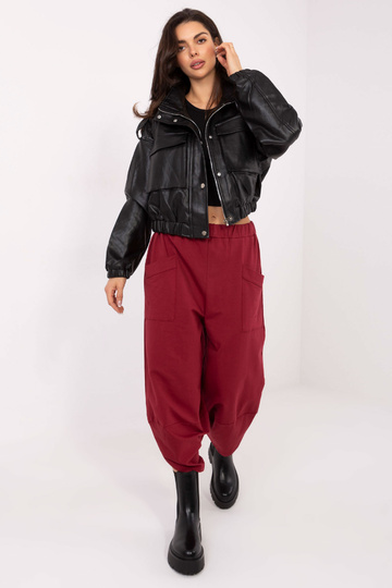 Sporta bikses bordo krāsā