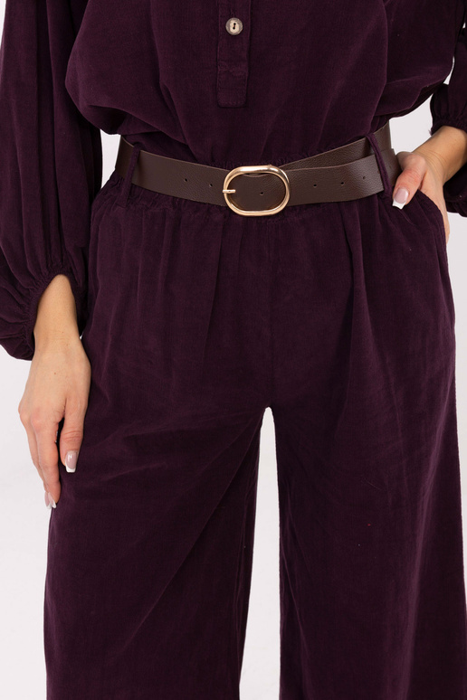 Bikses IT tumši violetā krāsā